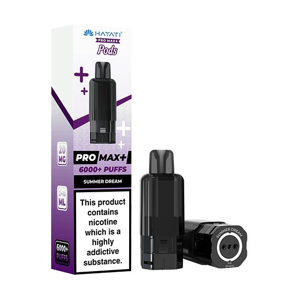 Hayati Pro Max Plus 6000 Prefilled Replacement Pods 10%mg - Image 21