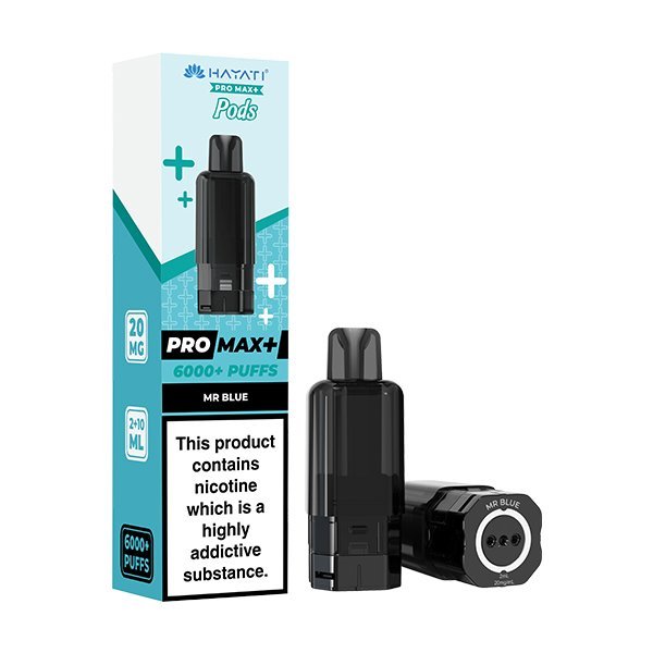 Hayati Pro Max Plus 6000 Prefilled Replacement Pods 10%mg - Image 14