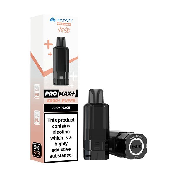 Hayati Pro Max Plus 6000 Prefilled Replacement Pods 10%mg - Image 13
