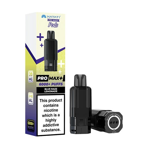 Hayati Pro Max Plus 6000 Prefilled Replacement Pods 10%mg - Image 6