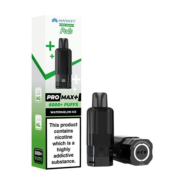 Hayati Pro Max Plus 6000 Prefilled Replacement Pods 10%mg - Image 3
