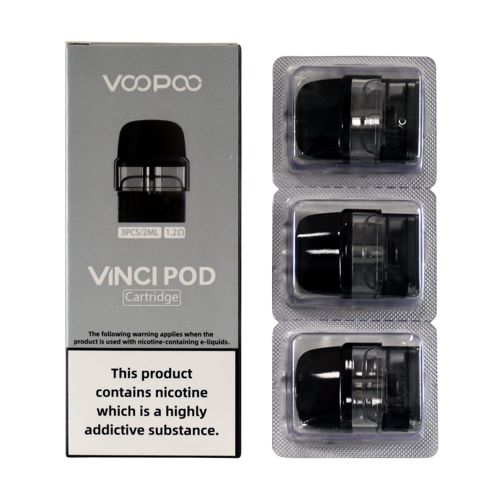 VOOPOO VINCI POD CARTRIDGE 3PCS/2ML
