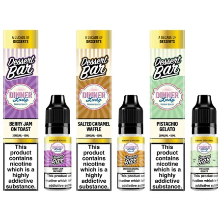 Dinner Lady Desserts 10ml Nic Salts
