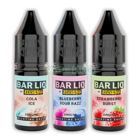 Bar Liq 10 ml Nic Salts By Zeus Juice